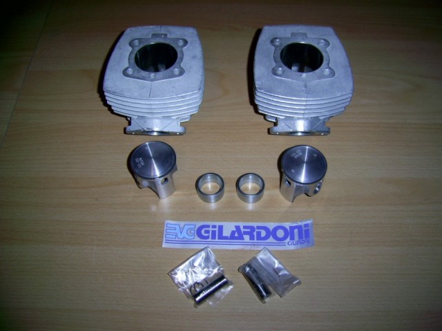 Cylindres/Pistons Gilardoni 46 Booster
