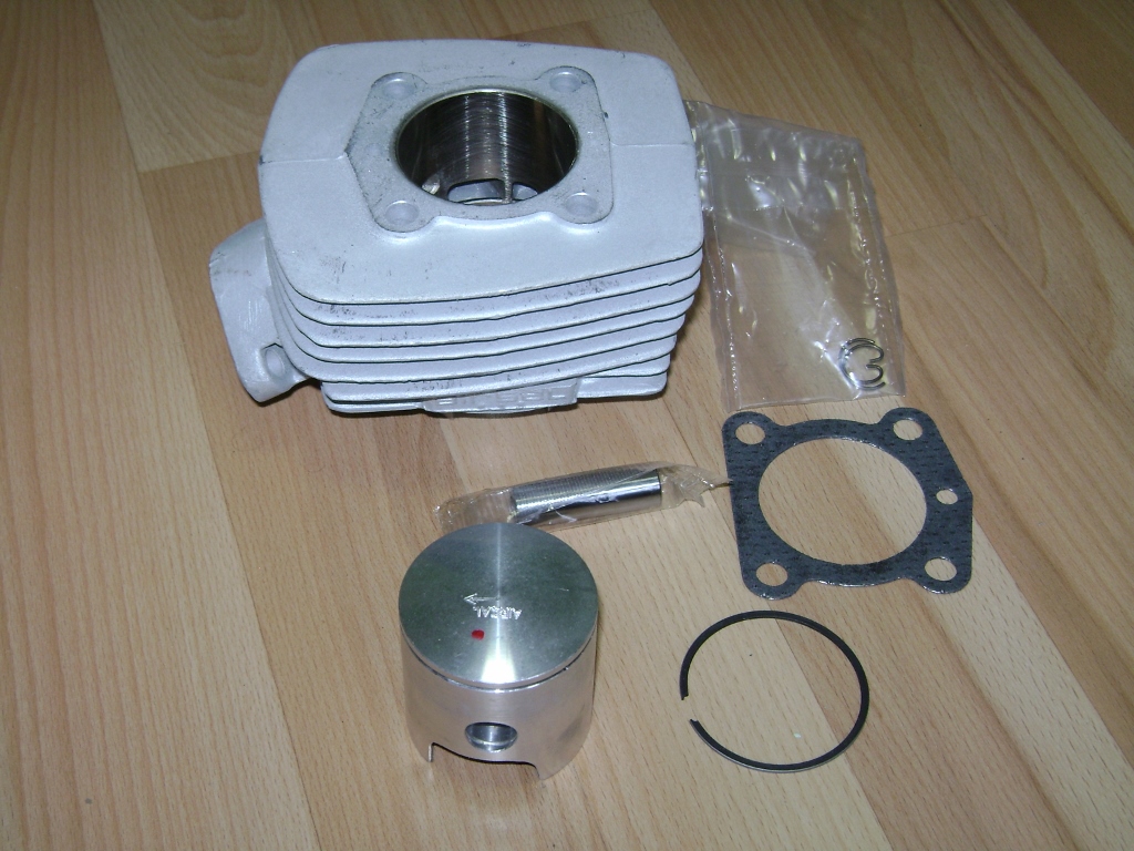 Cylindre et piston Airsal T6 46mm
