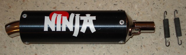 Silencieux Ninja Série "Carte-noire"
Référence: Silencieux diamètre 60mm Noir A/705

